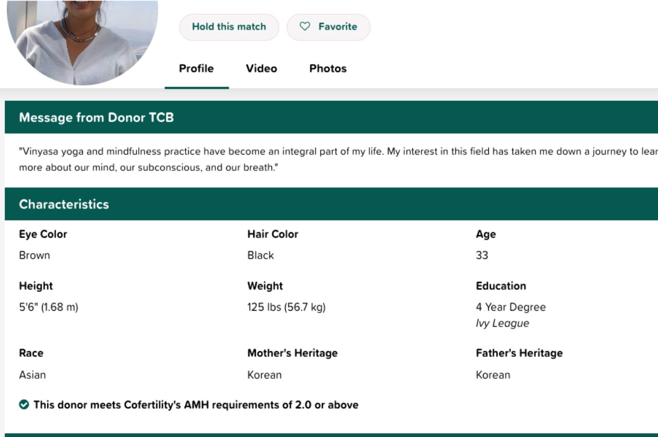 What Does An Egg Donor Profile Look Like?